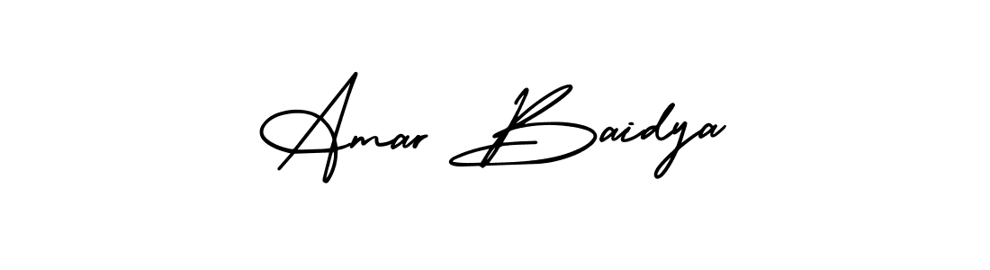 How to Draw Amar Baidya signature style? AmerikaSignatureDemo-Regular is a latest design signature styles for name Amar Baidya. Amar Baidya signature style 3 images and pictures png