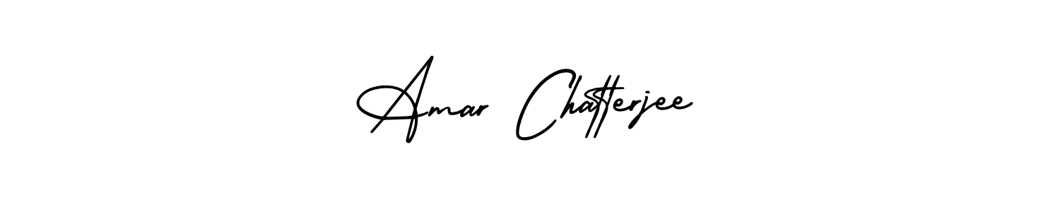 Use a signature maker to create a handwritten signature online. With this signature software, you can design (AmerikaSignatureDemo-Regular) your own signature for name Amar Chatterjee. Amar Chatterjee signature style 3 images and pictures png