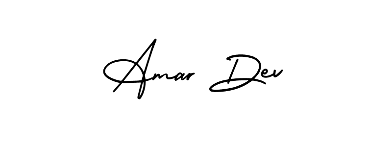 Also we have Amar Dev name is the best signature style. Create professional handwritten signature collection using AmerikaSignatureDemo-Regular autograph style. Amar Dev signature style 3 images and pictures png