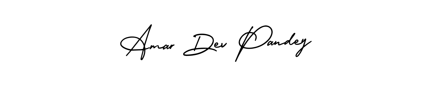 AmerikaSignatureDemo-Regular is a professional signature style that is perfect for those who want to add a touch of class to their signature. It is also a great choice for those who want to make their signature more unique. Get Amar Dev Pandey name to fancy signature for free. Amar Dev Pandey signature style 3 images and pictures png