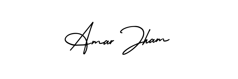 Here are the top 10 professional signature styles for the name Amar Jham. These are the best autograph styles you can use for your name. Amar Jham signature style 3 images and pictures png