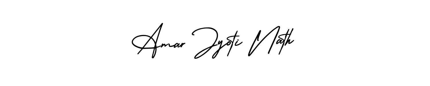 Create a beautiful signature design for name Amar Jyoti Nath. With this signature (AmerikaSignatureDemo-Regular) fonts, you can make a handwritten signature for free. Amar Jyoti Nath signature style 3 images and pictures png