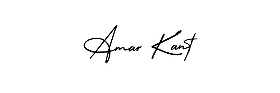 The best way (AmerikaSignatureDemo-Regular) to make a short signature is to pick only two or three words in your name. The name Amar Kant include a total of six letters. For converting this name. Amar Kant signature style 3 images and pictures png