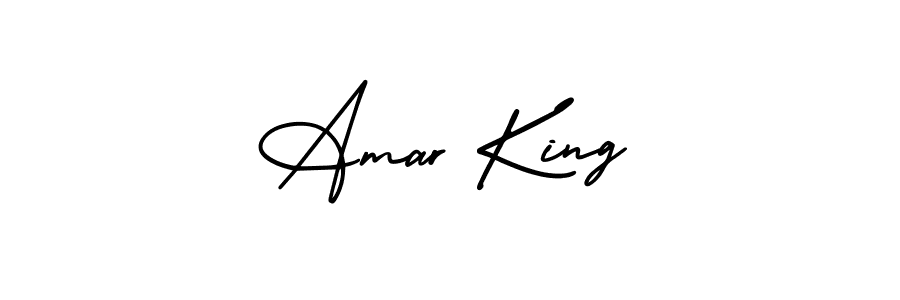 How to Draw Amar King signature style? AmerikaSignatureDemo-Regular is a latest design signature styles for name Amar King. Amar King signature style 3 images and pictures png