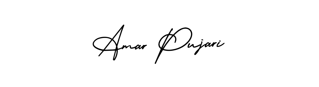 Best and Professional Signature Style for Amar Pujari. AmerikaSignatureDemo-Regular Best Signature Style Collection. Amar Pujari signature style 3 images and pictures png