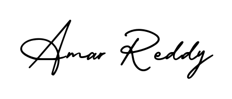 Make a beautiful signature design for name Amar Reddy. Use this online signature maker to create a handwritten signature for free. Amar Reddy signature style 3 images and pictures png
