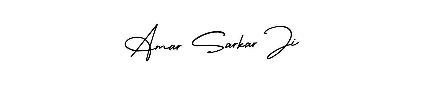 Create a beautiful signature design for name Amar Sarkar Ji. With this signature (AmerikaSignatureDemo-Regular) fonts, you can make a handwritten signature for free. Amar Sarkar Ji signature style 3 images and pictures png