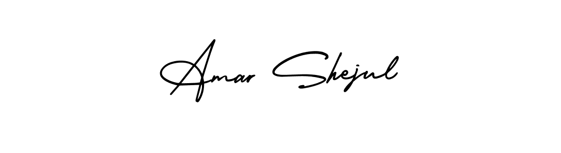 Also You can easily find your signature by using the search form. We will create Amar Shejul name handwritten signature images for you free of cost using AmerikaSignatureDemo-Regular sign style. Amar Shejul signature style 3 images and pictures png