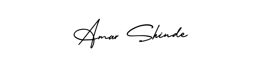 It looks lik you need a new signature style for name Amar Shinde. Design unique handwritten (AmerikaSignatureDemo-Regular) signature with our free signature maker in just a few clicks. Amar Shinde signature style 3 images and pictures png