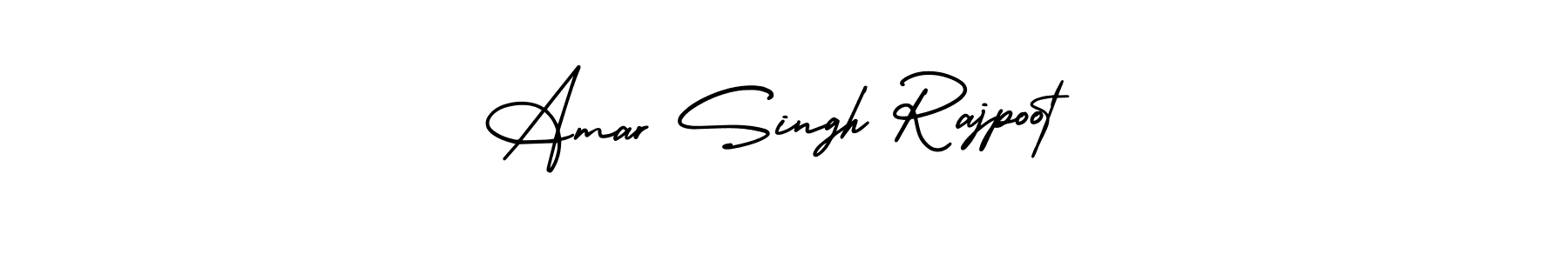 Use a signature maker to create a handwritten signature online. With this signature software, you can design (AmerikaSignatureDemo-Regular) your own signature for name Amar Singh Rajpoot. Amar Singh Rajpoot signature style 3 images and pictures png