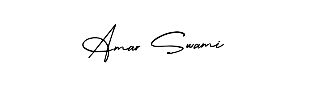 Amar Swami stylish signature style. Best Handwritten Sign (AmerikaSignatureDemo-Regular) for my name. Handwritten Signature Collection Ideas for my name Amar Swami. Amar Swami signature style 3 images and pictures png