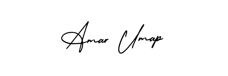 Use a signature maker to create a handwritten signature online. With this signature software, you can design (AmerikaSignatureDemo-Regular) your own signature for name Amar Umap. Amar Umap signature style 3 images and pictures png