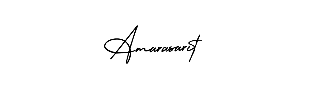 You should practise on your own different ways (AmerikaSignatureDemo-Regular) to write your name (Amarasarit) in signature. don't let someone else do it for you. Amarasarit signature style 3 images and pictures png