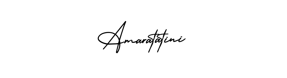 Use a signature maker to create a handwritten signature online. With this signature software, you can design (AmerikaSignatureDemo-Regular) your own signature for name Amaratatini. Amaratatini signature style 3 images and pictures png