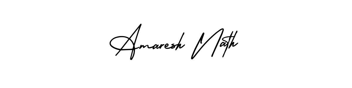 How to Draw Amaresh Nath signature style? AmerikaSignatureDemo-Regular is a latest design signature styles for name Amaresh Nath. Amaresh Nath signature style 3 images and pictures png