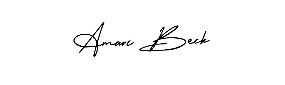 How to Draw Amari Beck signature style? AmerikaSignatureDemo-Regular is a latest design signature styles for name Amari Beck. Amari Beck signature style 3 images and pictures png