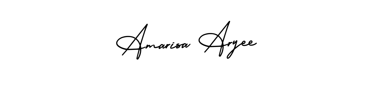 Check out images of Autograph of Amarisa Aryee name. Actor Amarisa Aryee Signature Style. AmerikaSignatureDemo-Regular is a professional sign style online. Amarisa Aryee signature style 3 images and pictures png