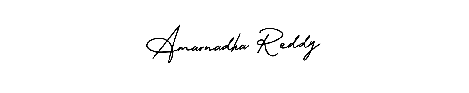 This is the best signature style for the Amarnadha Reddy name. Also you like these signature font (AmerikaSignatureDemo-Regular). Mix name signature. Amarnadha Reddy signature style 3 images and pictures png