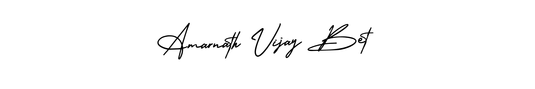 Create a beautiful signature design for name Amarnath Vijay Bet. With this signature (AmerikaSignatureDemo-Regular) fonts, you can make a handwritten signature for free. Amarnath Vijay Bet signature style 3 images and pictures png