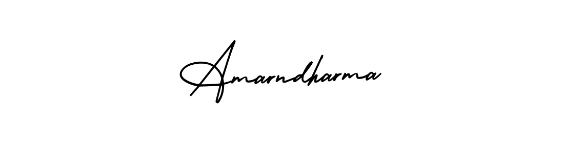 Design your own signature with our free online signature maker. With this signature software, you can create a handwritten (AmerikaSignatureDemo-Regular) signature for name Amarndharma. Amarndharma signature style 3 images and pictures png
