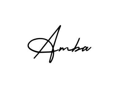 Best and Professional Signature Style for Amba. AmerikaSignatureDemo-Regular Best Signature Style Collection. Amba signature style 3 images and pictures png