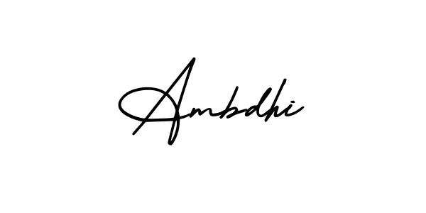 Similarly AmerikaSignatureDemo-Regular is the best handwritten signature design. Signature creator online .You can use it as an online autograph creator for name Ambdhi. Ambdhi signature style 3 images and pictures png