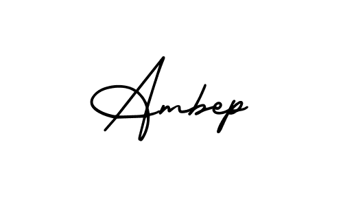 Make a beautiful signature design for name Ambep. Use this online signature maker to create a handwritten signature for free. Ambep signature style 3 images and pictures png