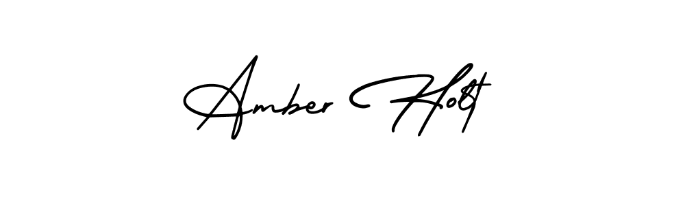Make a beautiful signature design for name Amber Holt. Use this online signature maker to create a handwritten signature for free. Amber Holt signature style 3 images and pictures png