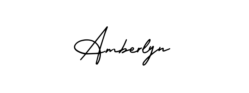 You can use this online signature creator to create a handwritten signature for the name Amberlyn. This is the best online autograph maker. Amberlyn signature style 3 images and pictures png