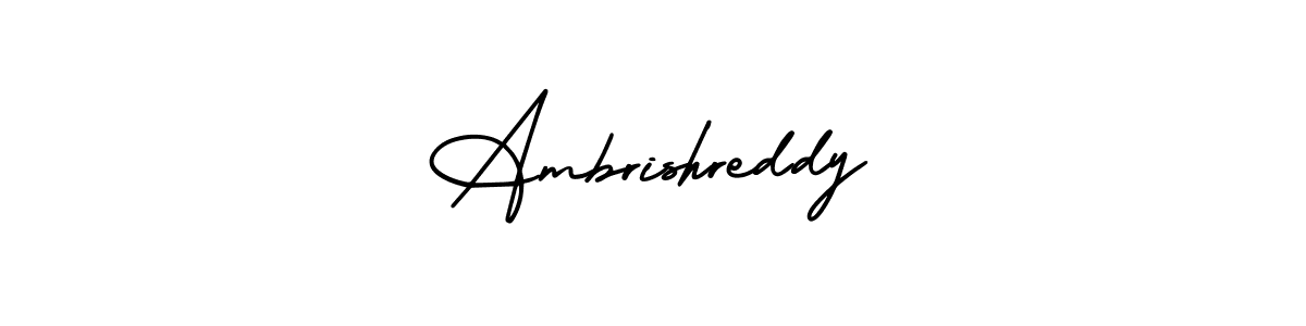 Here are the top 10 professional signature styles for the name Ambrishreddy. These are the best autograph styles you can use for your name. Ambrishreddy signature style 3 images and pictures png