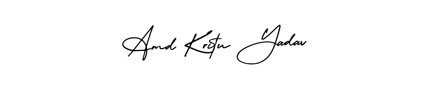 This is the best signature style for the Amd Kritu Yadav name. Also you like these signature font (AmerikaSignatureDemo-Regular). Mix name signature. Amd Kritu Yadav signature style 3 images and pictures png