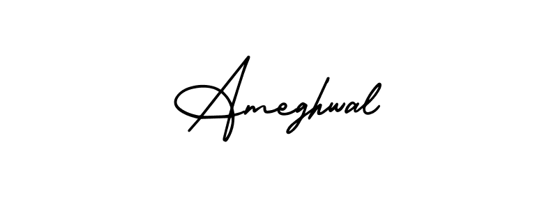 How to Draw Ameghwal signature style? AmerikaSignatureDemo-Regular is a latest design signature styles for name Ameghwal. Ameghwal signature style 3 images and pictures png