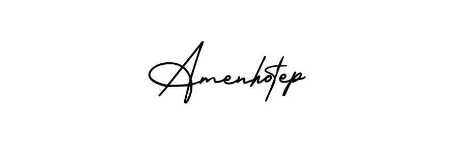 Also You can easily find your signature by using the search form. We will create Amenhotep name handwritten signature images for you free of cost using AmerikaSignatureDemo-Regular sign style. Amenhotep signature style 3 images and pictures png