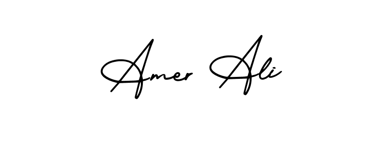 How to Draw Amer Ali signature style? AmerikaSignatureDemo-Regular is a latest design signature styles for name Amer Ali. Amer Ali signature style 3 images and pictures png