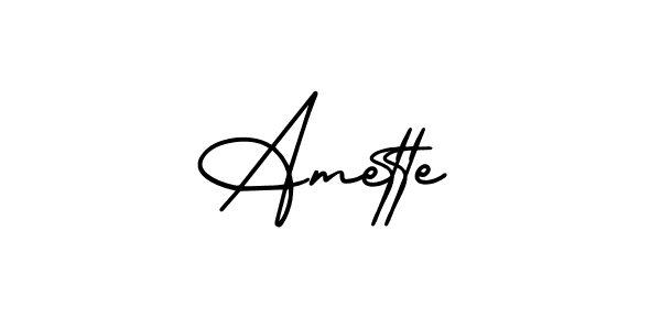 How to Draw Amette signature style? AmerikaSignatureDemo-Regular is a latest design signature styles for name Amette. Amette signature style 3 images and pictures png