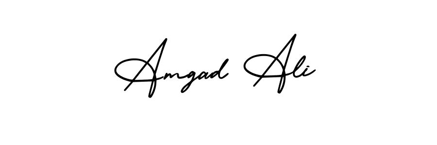 See photos of Amgad Ali official signature by Spectra . Check more albums & portfolios. Read reviews & check more about AmerikaSignatureDemo-Regular font. Amgad Ali signature style 3 images and pictures png