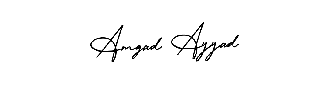 You can use this online signature creator to create a handwritten signature for the name Amgad Ayyad. This is the best online autograph maker. Amgad Ayyad signature style 3 images and pictures png