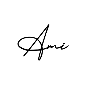 Create a beautiful signature design for name Ami. With this signature (AmerikaSignatureDemo-Regular) fonts, you can make a handwritten signature for free. Ami signature style 3 images and pictures png