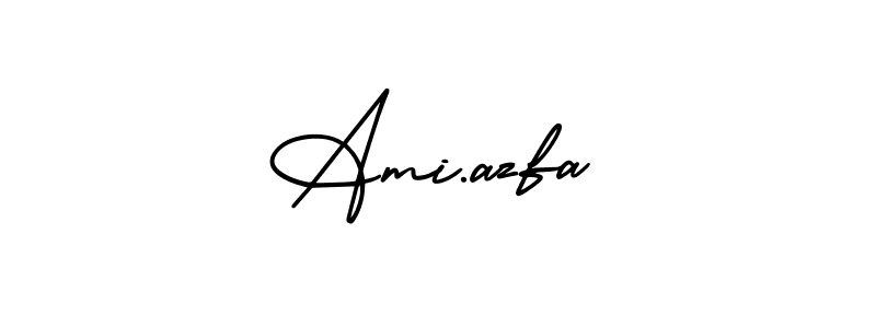 Also we have Ami.azfa name is the best signature style. Create professional handwritten signature collection using AmerikaSignatureDemo-Regular autograph style. Ami.azfa signature style 3 images and pictures png