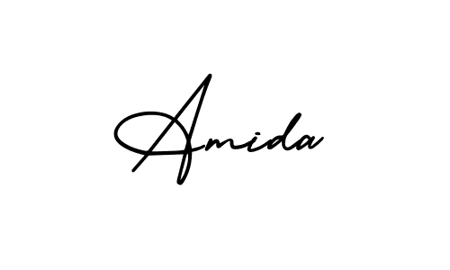 The best way (AmerikaSignatureDemo-Regular) to make a short signature is to pick only two or three words in your name. The name Amida include a total of six letters. For converting this name. Amida signature style 3 images and pictures png