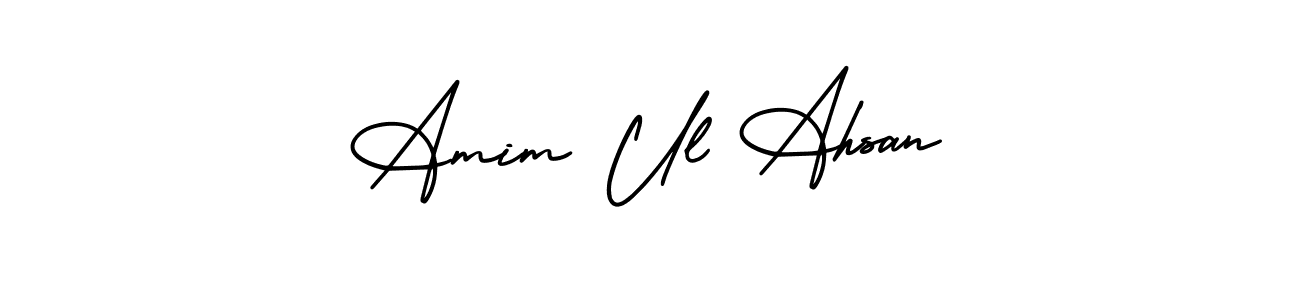 See photos of Amim Ul Ahsan official signature by Spectra . Check more albums & portfolios. Read reviews & check more about AmerikaSignatureDemo-Regular font. Amim Ul Ahsan signature style 3 images and pictures png