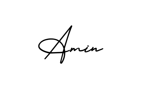 How to make Amin  signature? AmerikaSignatureDemo-Regular is a professional autograph style. Create handwritten signature for Amin  name. Amin  signature style 3 images and pictures png