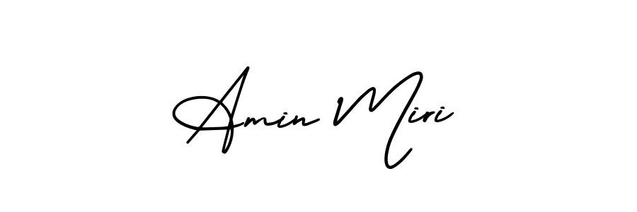 You should practise on your own different ways (AmerikaSignatureDemo-Regular) to write your name (Amin Miri) in signature. don't let someone else do it for you. Amin Miri signature style 3 images and pictures png