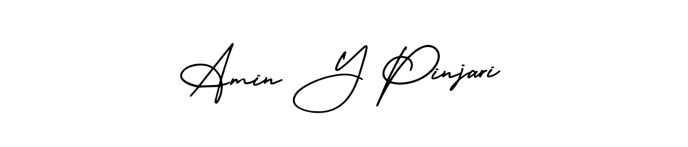 if you are searching for the best signature style for your name Amin Y Pinjari. so please give up your signature search. here we have designed multiple signature styles  using AmerikaSignatureDemo-Regular. Amin Y Pinjari signature style 3 images and pictures png