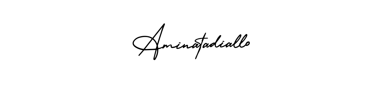 See photos of Aminatadiallo official signature by Spectra . Check more albums & portfolios. Read reviews & check more about AmerikaSignatureDemo-Regular font. Aminatadiallo signature style 3 images and pictures png