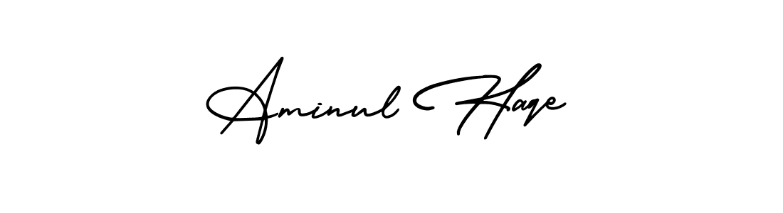 The best way (AmerikaSignatureDemo-Regular) to make a short signature is to pick only two or three words in your name. The name Aminul Haqe include a total of six letters. For converting this name. Aminul Haqe signature style 3 images and pictures png