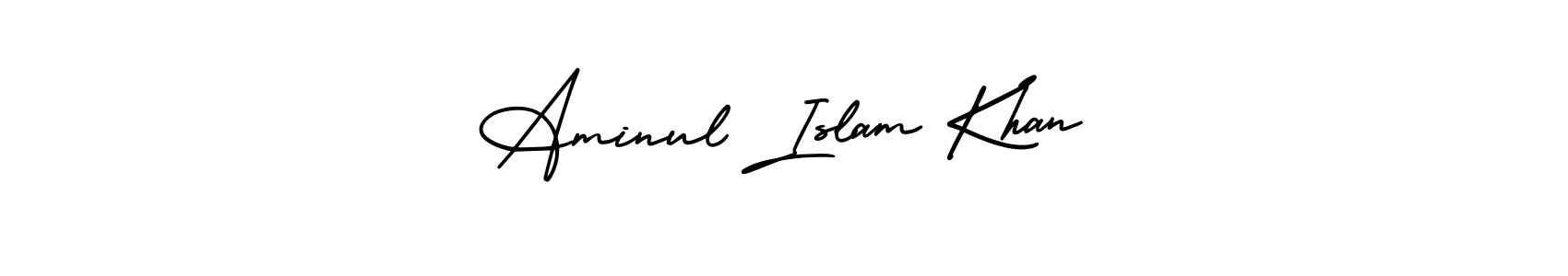 if you are searching for the best signature style for your name Aminul Islam Khan. so please give up your signature search. here we have designed multiple signature styles  using AmerikaSignatureDemo-Regular. Aminul Islam Khan signature style 3 images and pictures png