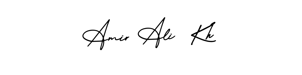 Check out images of Autograph of Amir Ali  Kh name. Actor Amir Ali  Kh Signature Style. AmerikaSignatureDemo-Regular is a professional sign style online. Amir Ali  Kh signature style 3 images and pictures png