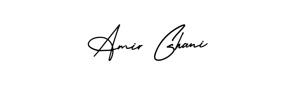 How to make Amir Ghani signature? AmerikaSignatureDemo-Regular is a professional autograph style. Create handwritten signature for Amir Ghani name. Amir Ghani signature style 3 images and pictures png
