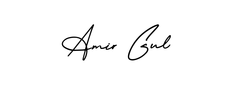 Also we have Amir Gul name is the best signature style. Create professional handwritten signature collection using AmerikaSignatureDemo-Regular autograph style. Amir Gul signature style 3 images and pictures png